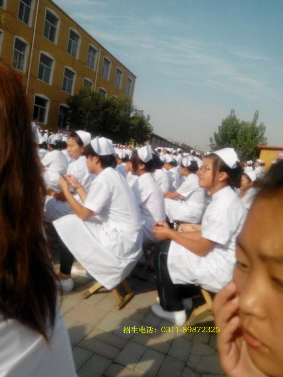 石家庄天使护校的日常生活掠影
