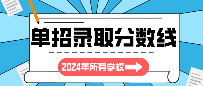 2024年河北单招七类和对口医学类录取分数线数据大统计