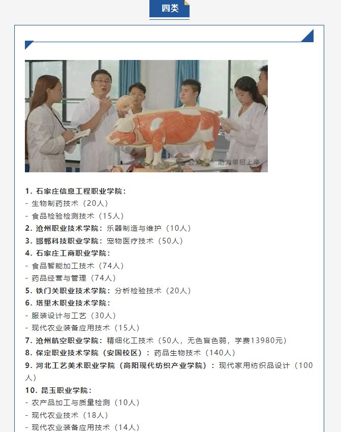 【志愿填报】2025河北单招院校新增专业（汇总版）