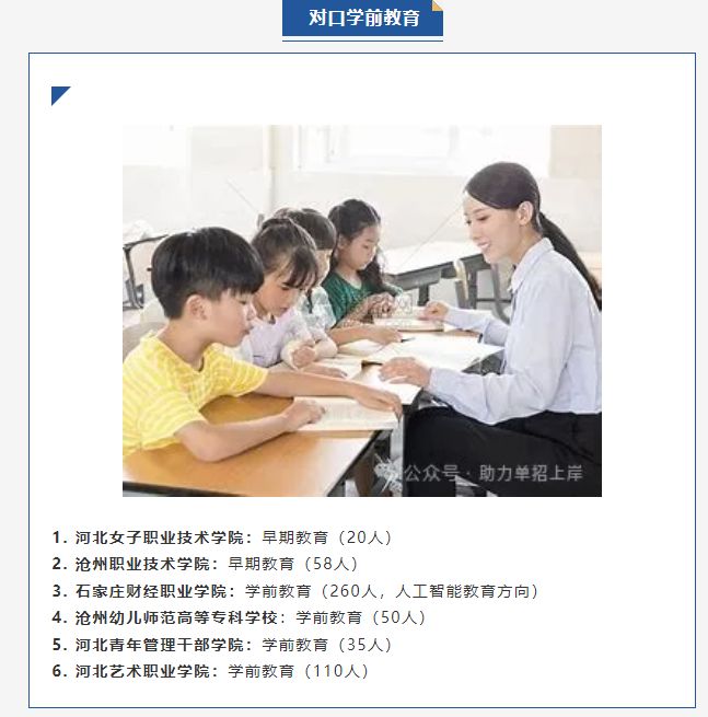 【志愿填报】2025河北单招院校新增专业（汇总版）