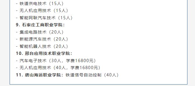 【志愿填报】2025河北单招院校新增专业（汇总版）