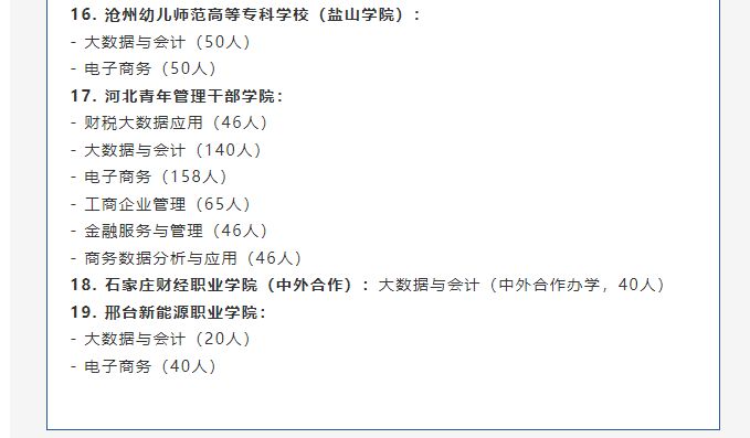 【志愿填报】2025河北单招院校新增专业（汇总版）